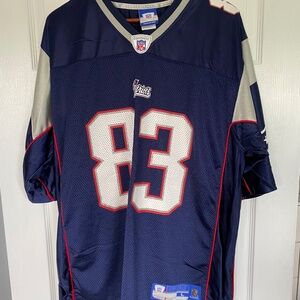 Vintage Reebok New England Patriots Mens Large Jersey